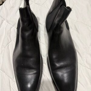 To Boot Black Leather Men's Ankle Boots